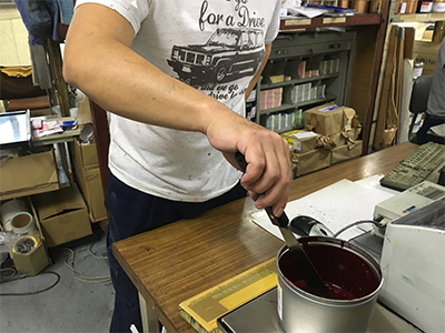 特練りインキ